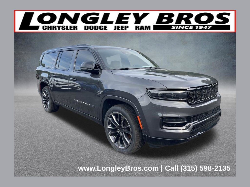 Used 2025 Jeep Grand Wagoneer L Series III w/ Rear Seat Video Group 1