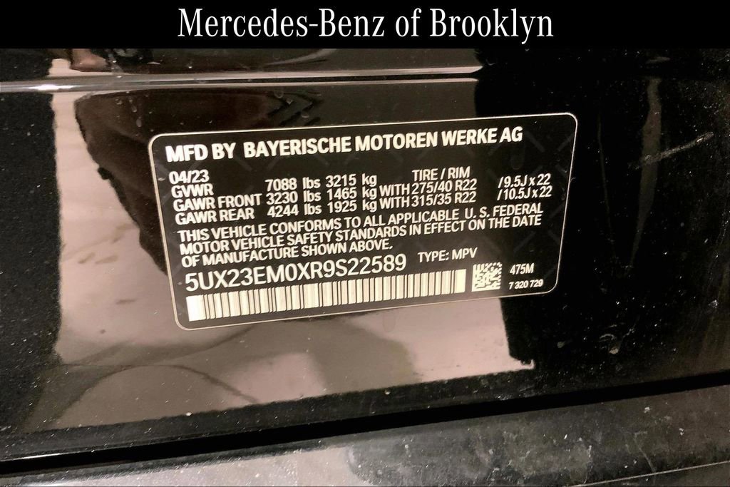 Used 2024 BMW X7 xDrive40i w/ M Sport Package image 32