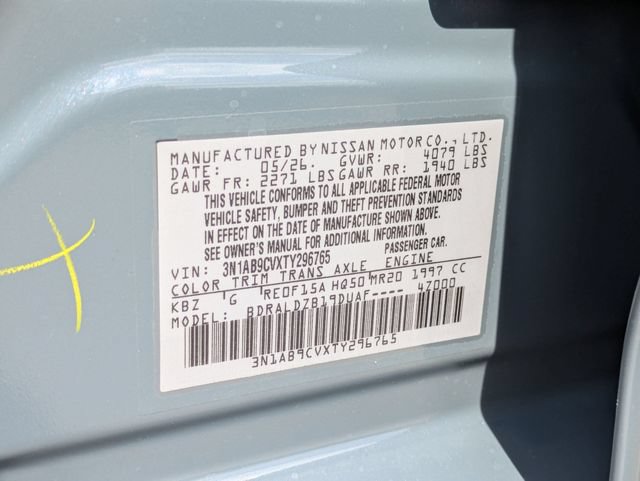 New 2026 Nissan Sentra SV w/ SV Convenience Package FWD image 34