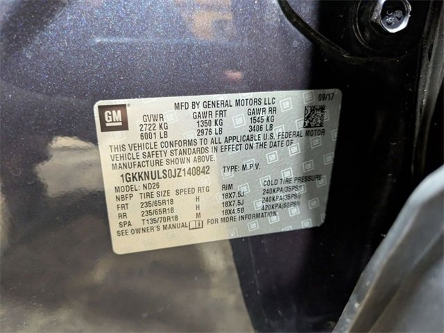 Certified 2018 GMC Acadia SLT image 34