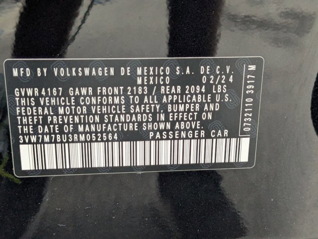 Used 2024 Volkswagen Jetta SE w/ Panoramic Sunroof Package image 24