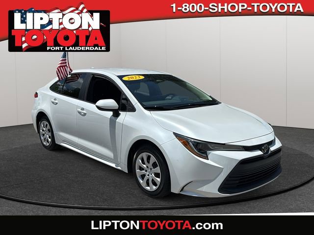 Certified 2023 Toyota Corolla LE FWD image 1