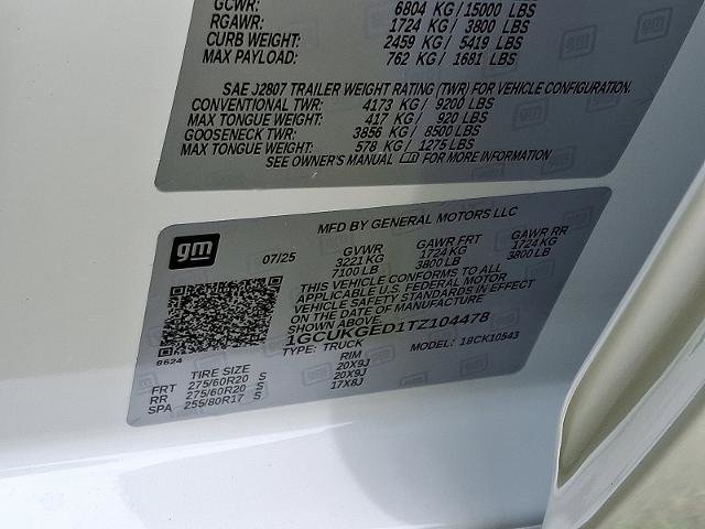 New 2026 Chevrolet Silverado 1500 LTZ w/ Z71 Off-Road Package image 10