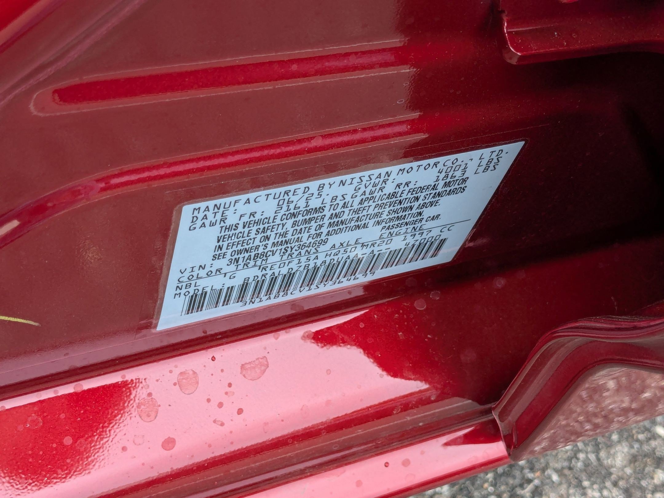 New 2025 Nissan Sentra SV w/ All-Weather Package image 17