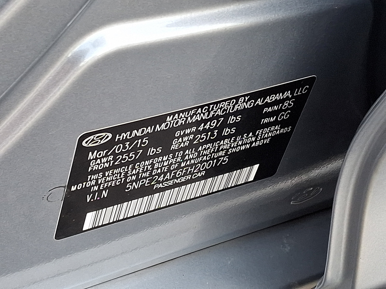 Used 2015 Hyundai Sonata SE FWD image 27