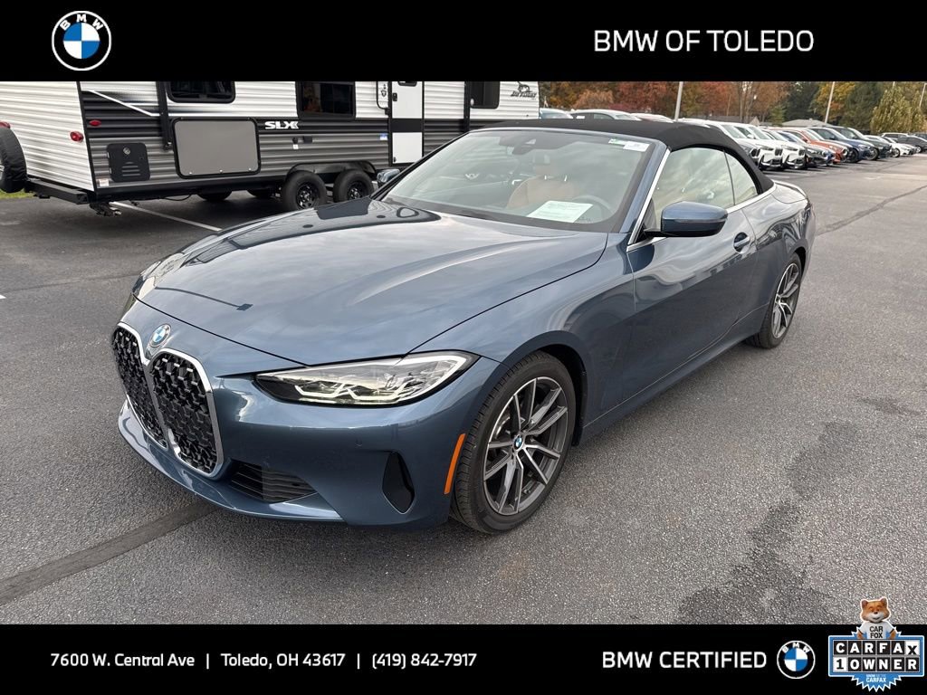 Certified 2023 BMW 430i Convertible w/ Premium Package