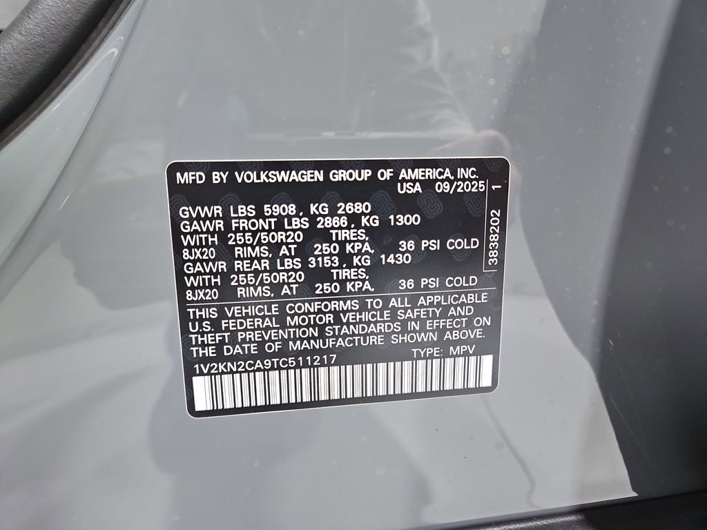 New 2026 Volkswagen Atlas SE image 29