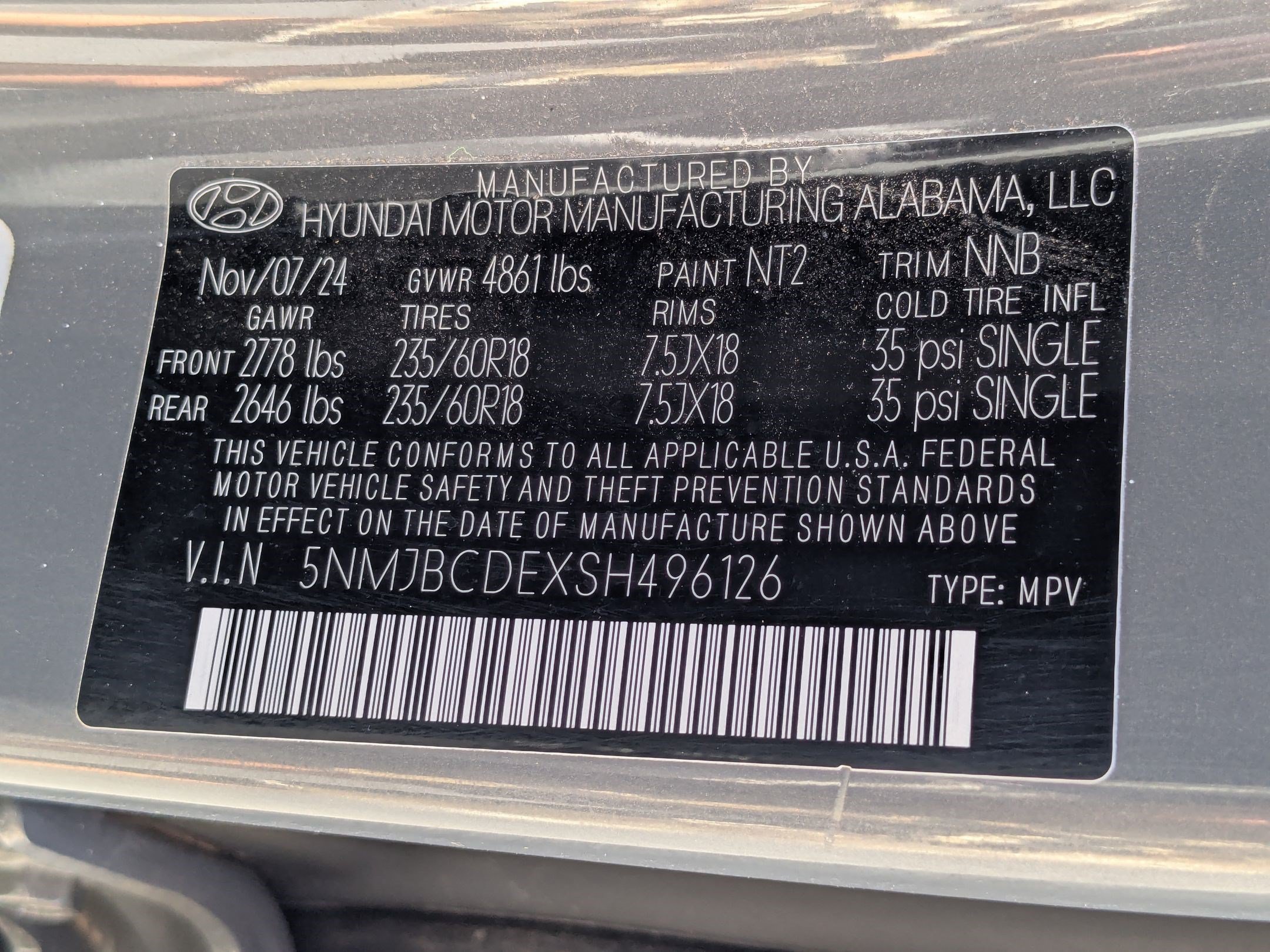 Certified 2025 Hyundai Tucson SEL AWD/4WD image 37