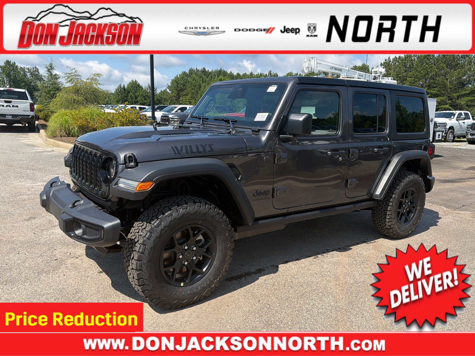 New 2026 Jeep Wrangler Unlimited Sport