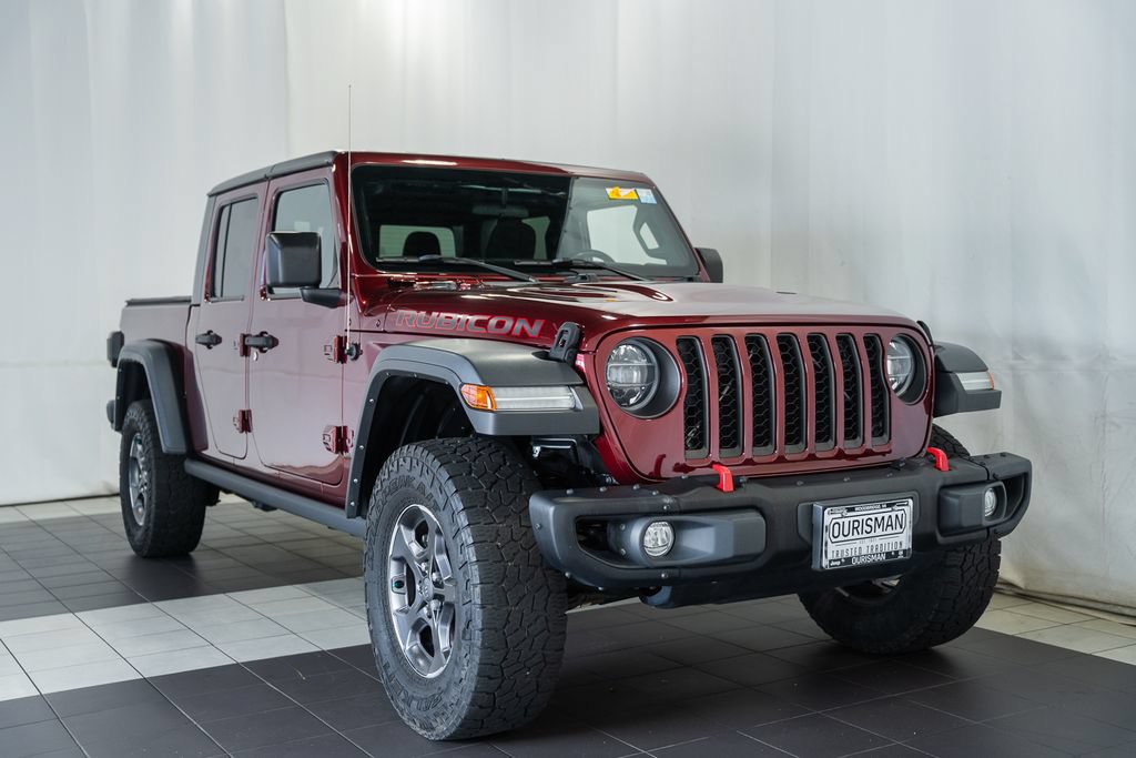 Used 2021 Jeep Gladiator Rubicon w/ LED Lighting Group AWD/4WD image 1