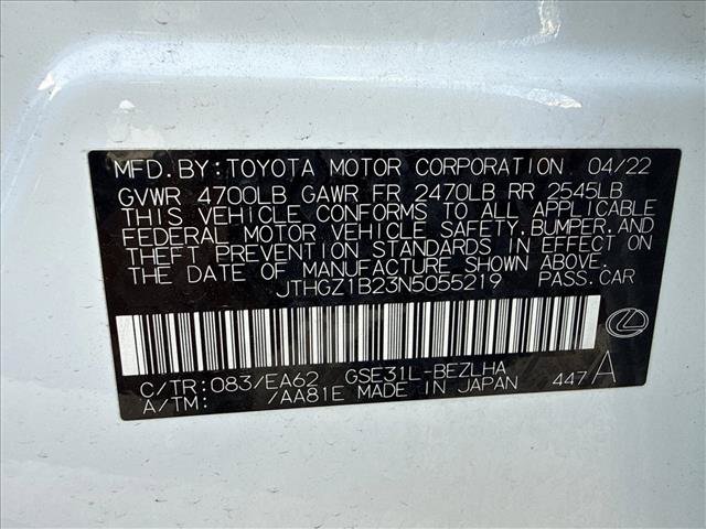 Used 2022 Lexus IS 350 F Sport RWD image 22