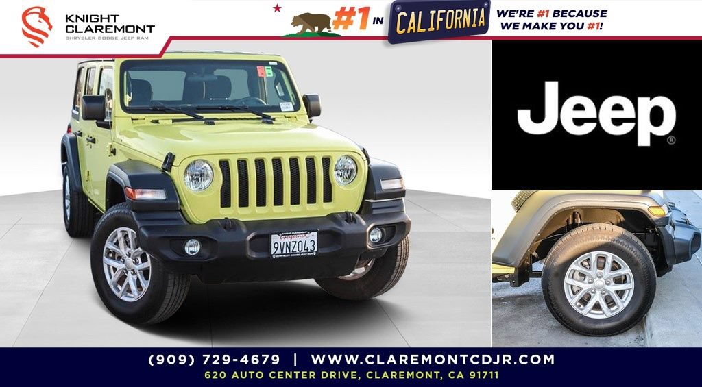 Used 2023 Jeep Wrangler Unlimited Sport AWD/4WD image 1