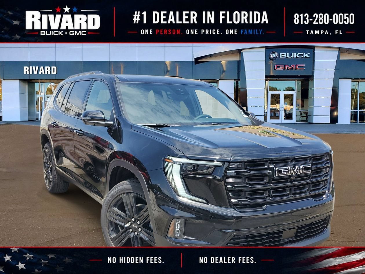 New 2026 GMC Acadia Elevation w/ Black Edition