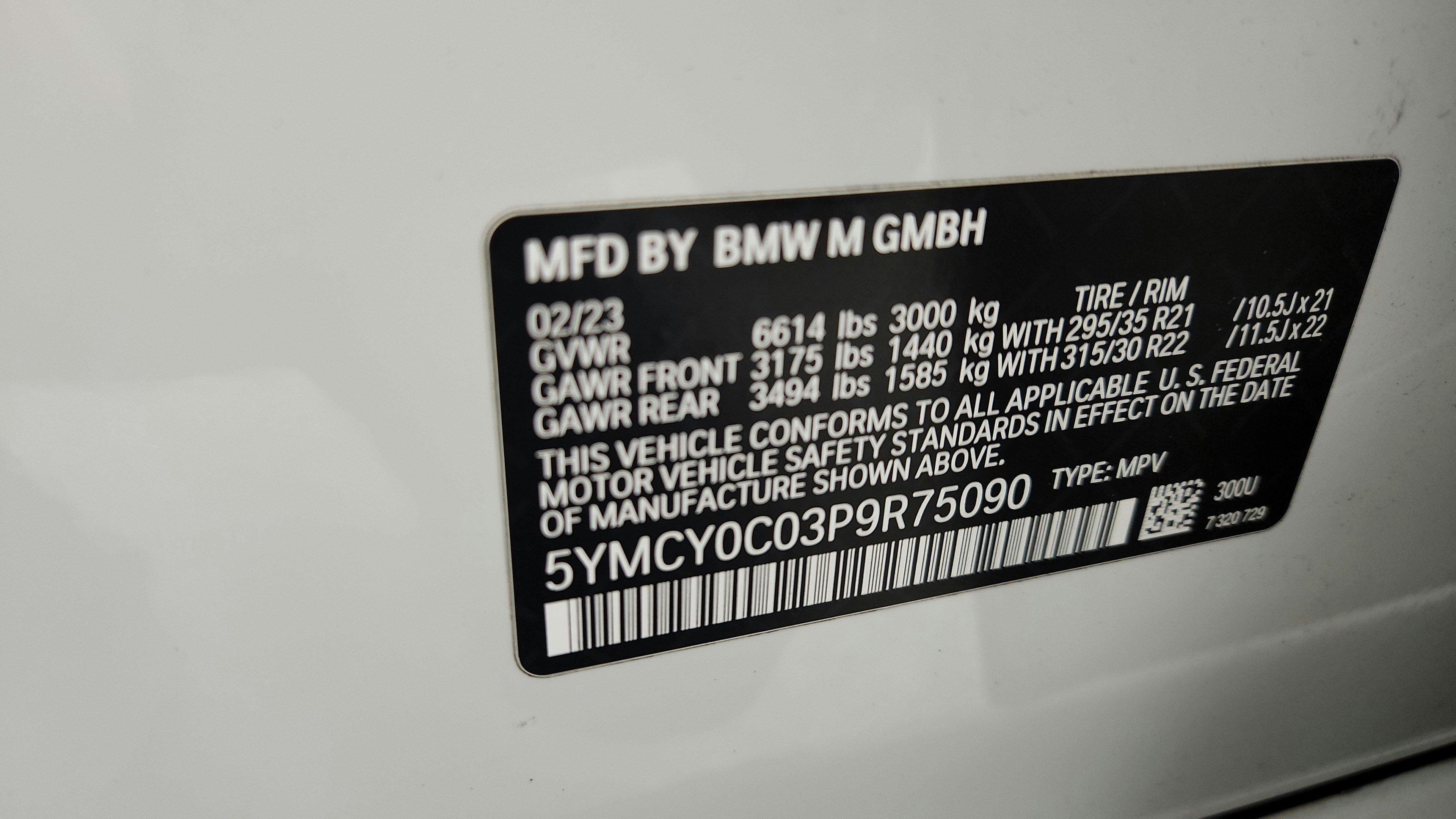 Used 2023 BMW X6 M w/ Competition Package AWD/4WD image 21