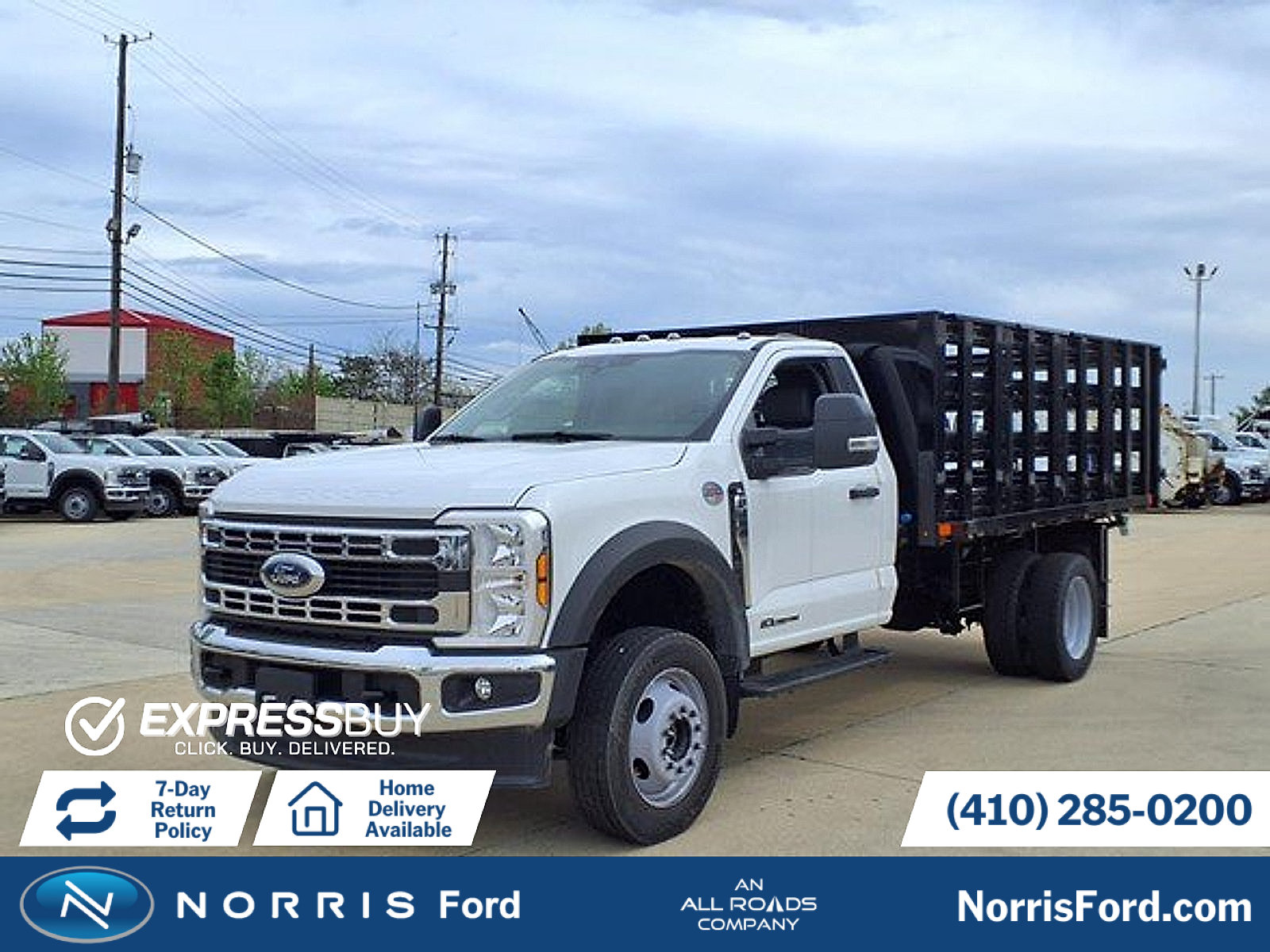 New 2024 Ford F450 XL w/ Snow Plow Prep Package AWD/4WD image 1