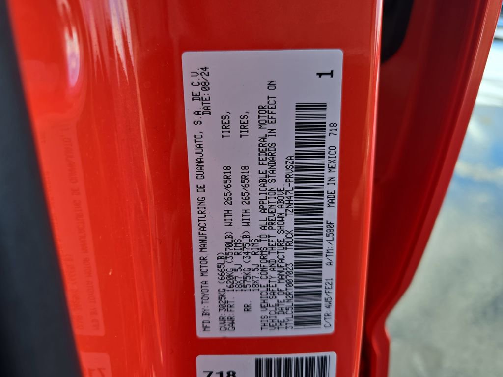 Certified 2024 Toyota Tacoma TRD Sport image 36