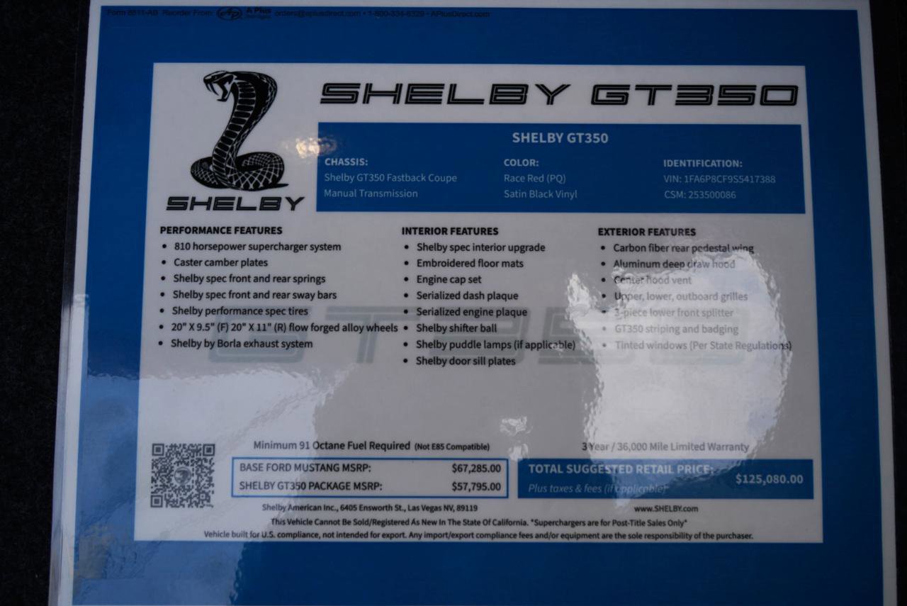 Used 2025 Ford Mustang GT Premium w/ GT Performance Package image 56