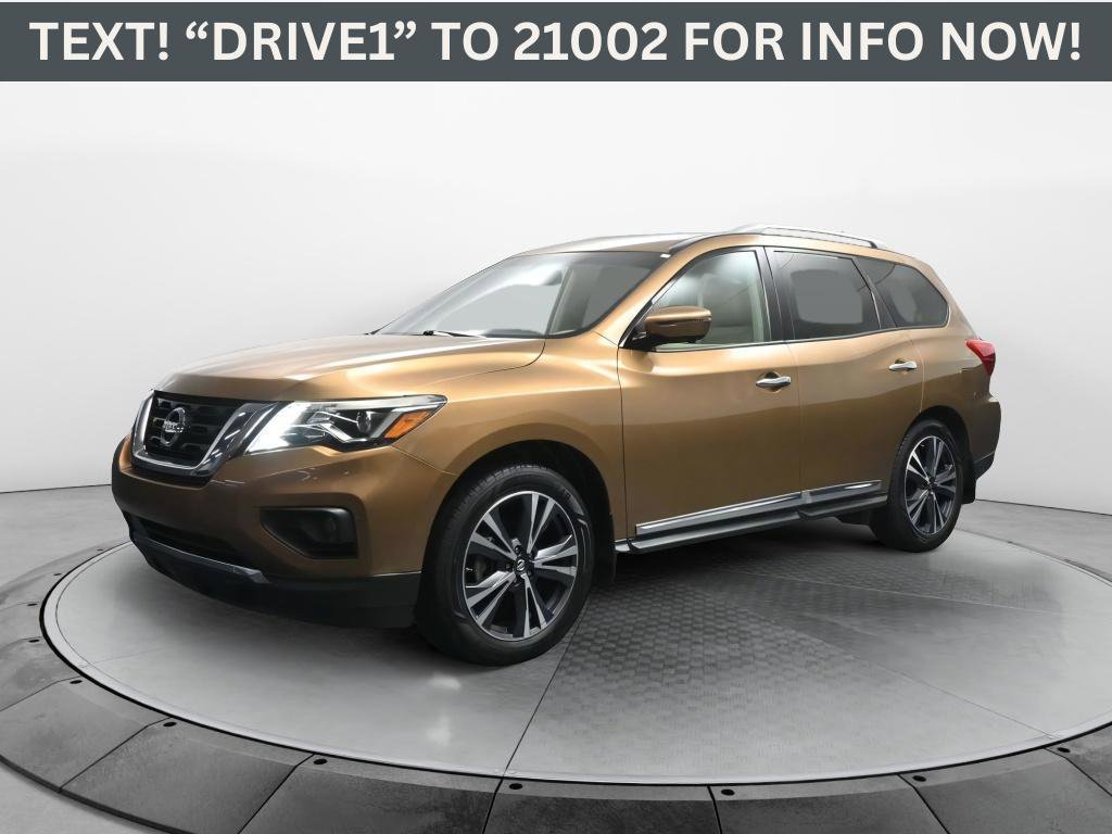 Used 2017 Nissan Pathfinder Platinum w/ Family Entertainment Package