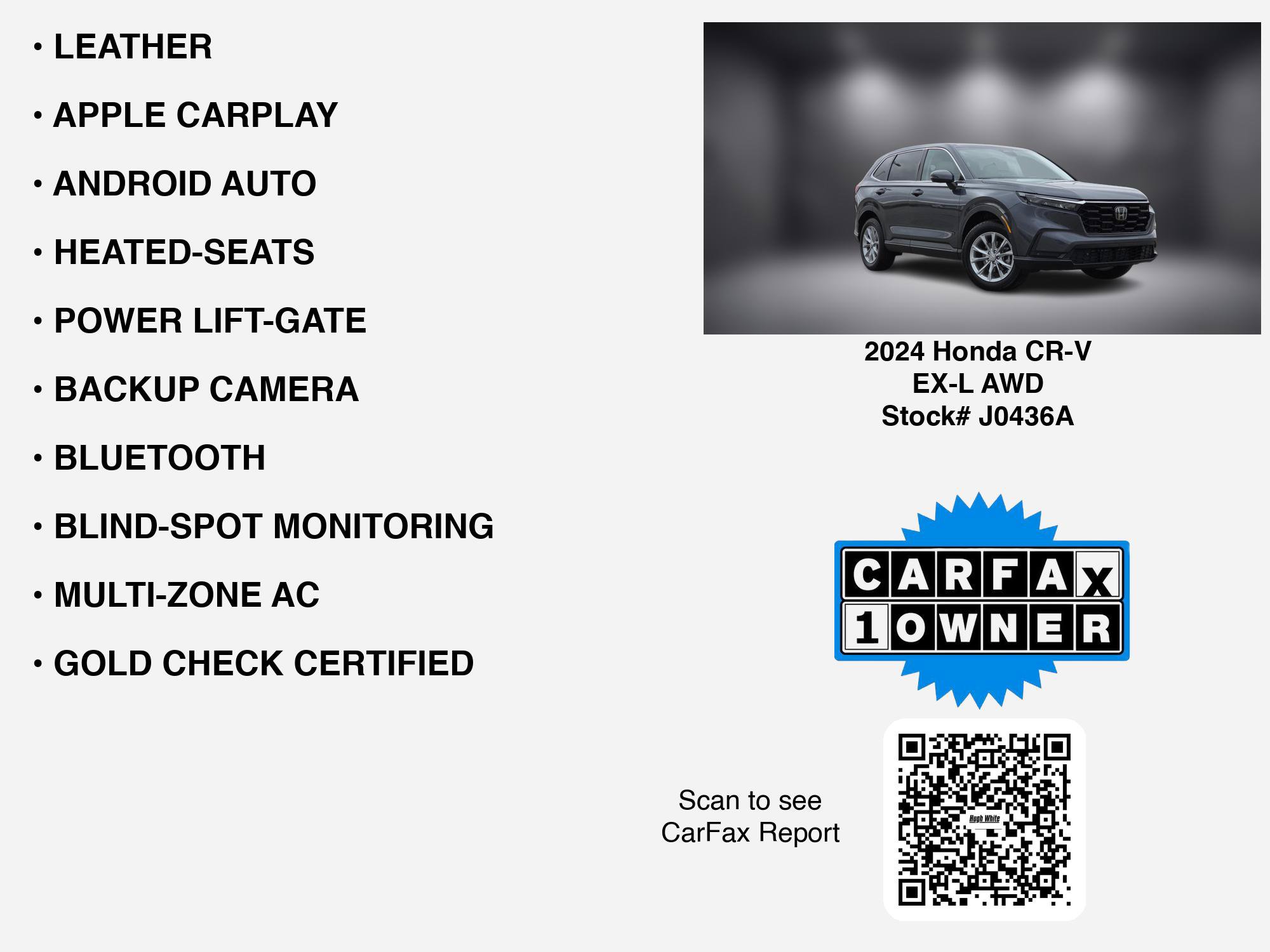 Used 2024 Honda CR-V EX-L image 7