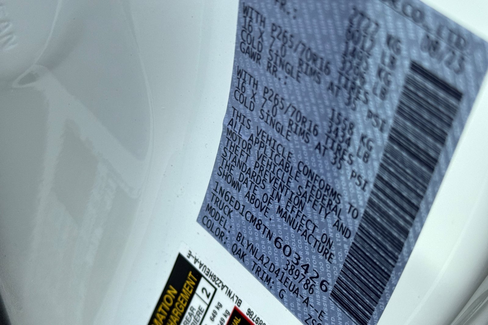 New 2026 Nissan Frontier S image 23