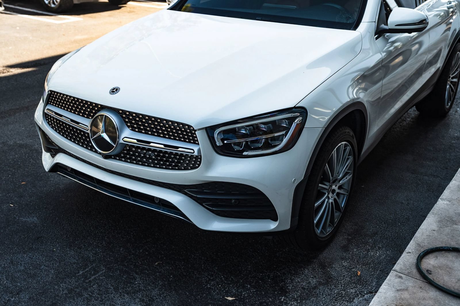 Used 2020 Mercedes-Benz GLC 300 4MATIC Coupe w/ AMG Line image 4