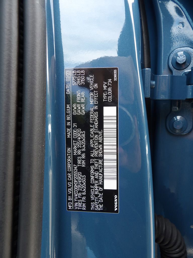 Certified 2023 Volvo C40 P8 Recharge Ultimate w/ Protection Package Premier AWD/4WD image 24