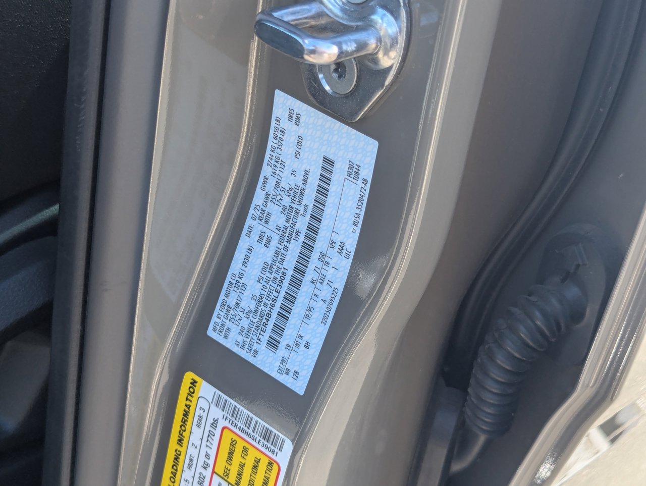 Used 2025 Ford Ranger XL w/ Trailer Tow Package RWD image 31