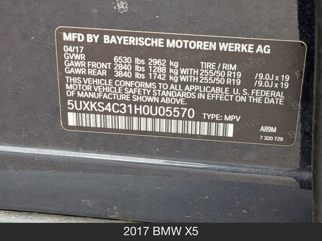 Used 2017 BMW X5 xDrive35d AWD/4WD image 27
