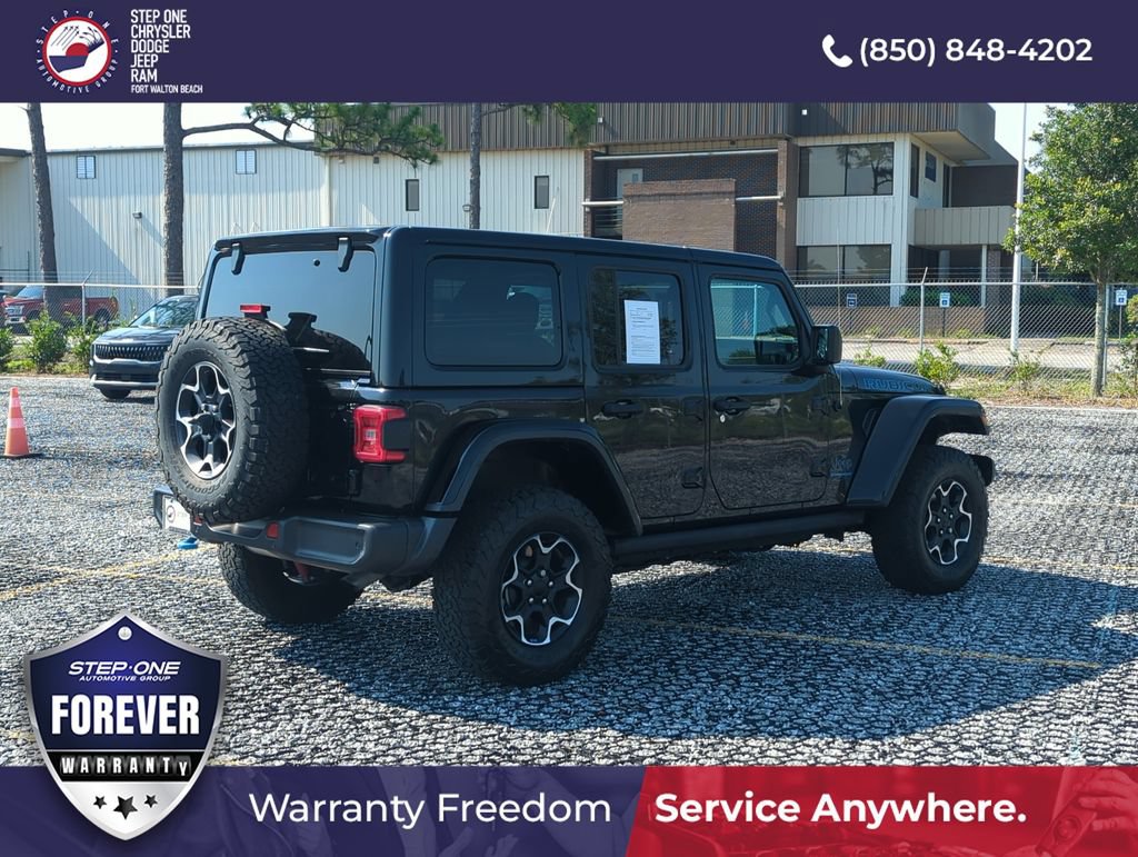 Used 2023 Jeep Wrangler Unlimited Rubicon 4xe w/ Safety Group AWD/4WD image 6