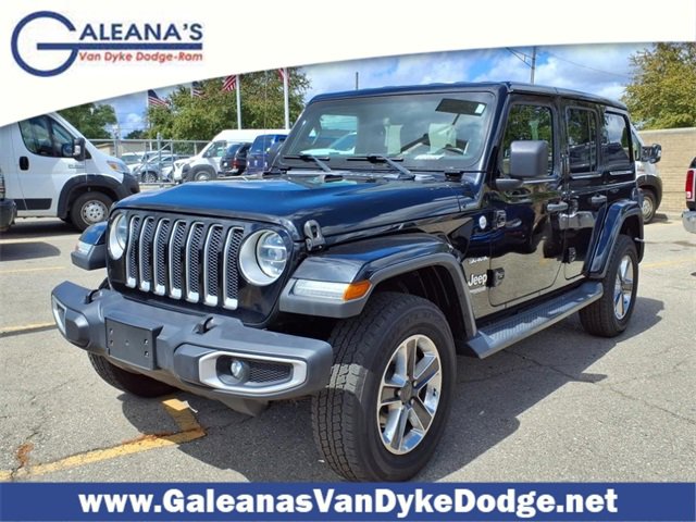 Used 2020 Jeep Wrangler Unlimited Sahara image 1