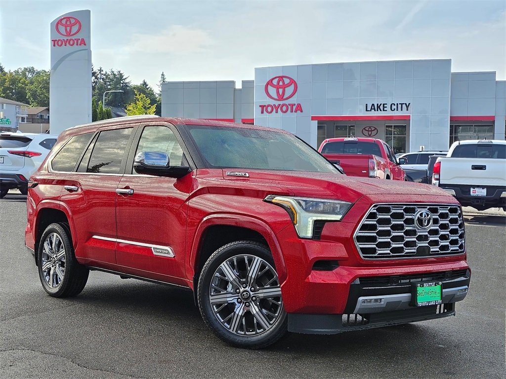 New 2025 Toyota Sequoia Capstone
