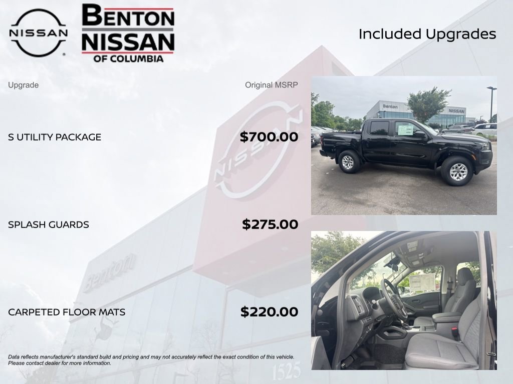 New 2026 Nissan Frontier S w/ S Utility Package AWD/4WD image 7