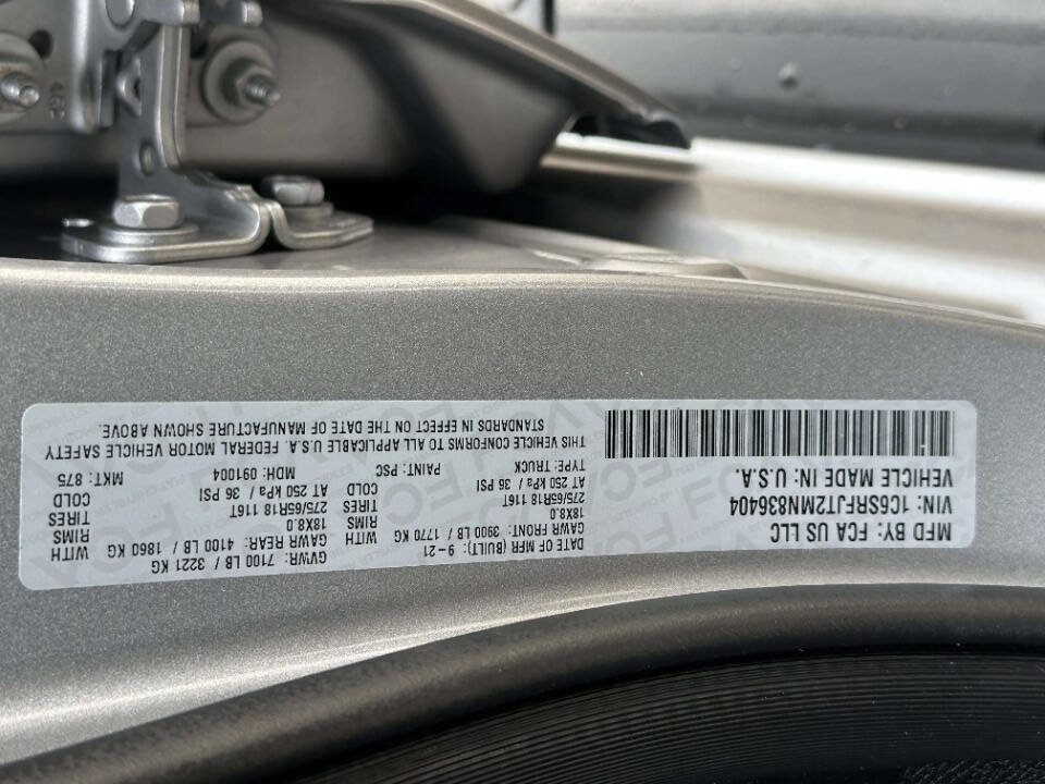 Used 2021 RAM 1500 Laramie image 26