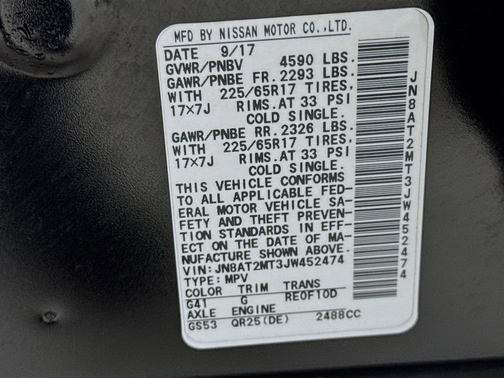 Used 2018 Nissan Rogue S FWD image 38