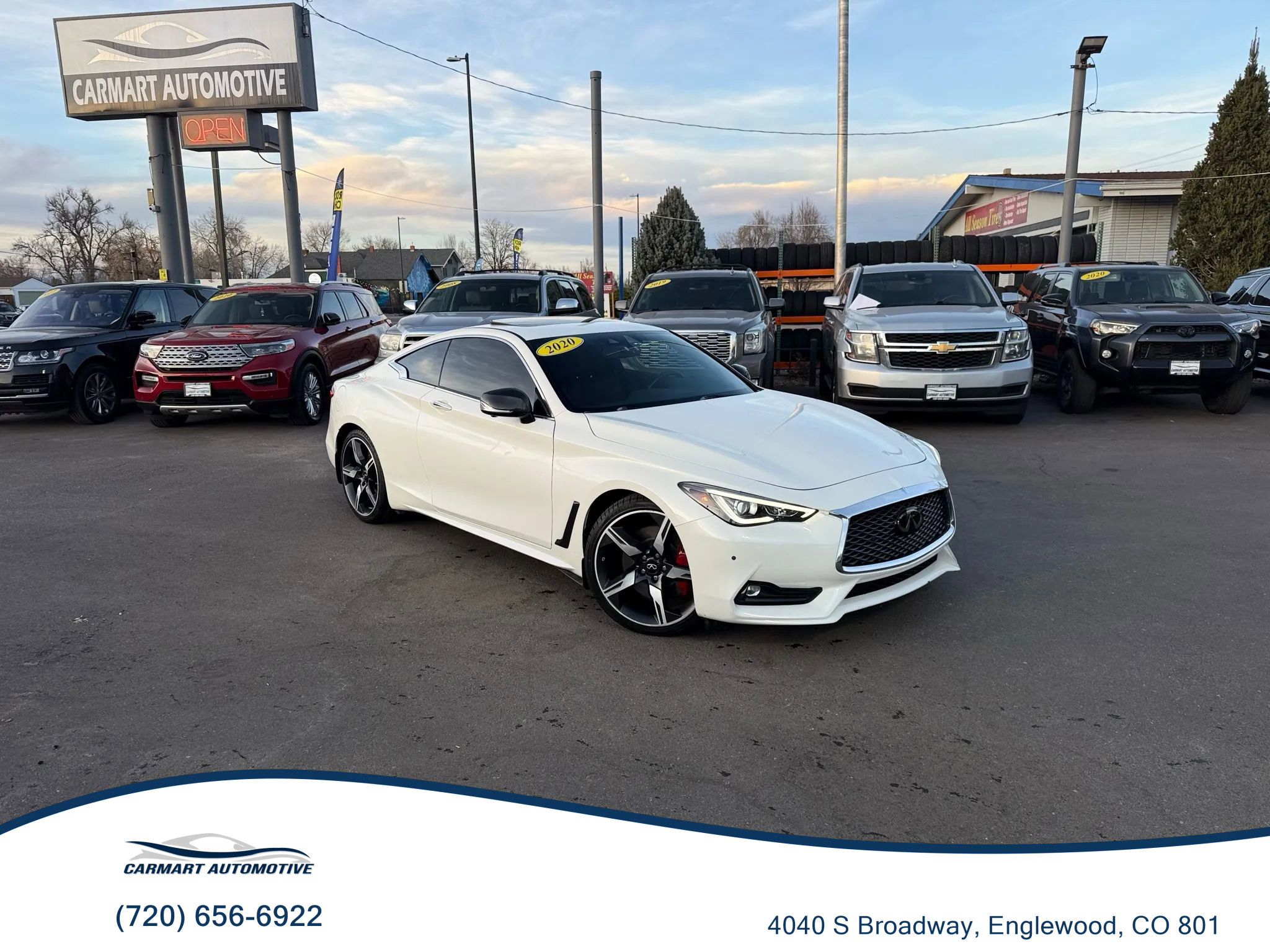 Used 2020 INFINITI Q60 Red Sport 400 w/ Proactive Package