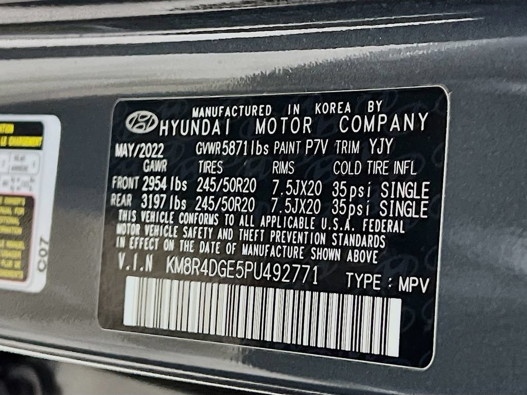 Certified 2023 Hyundai Palisade SEL w/ Cargo Package AWD/4WD image 28