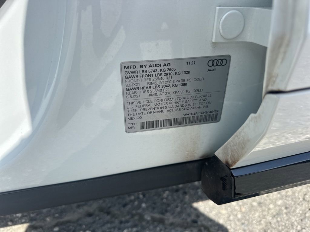 Used 2022 Audi SQ5 Premium Plus image 34