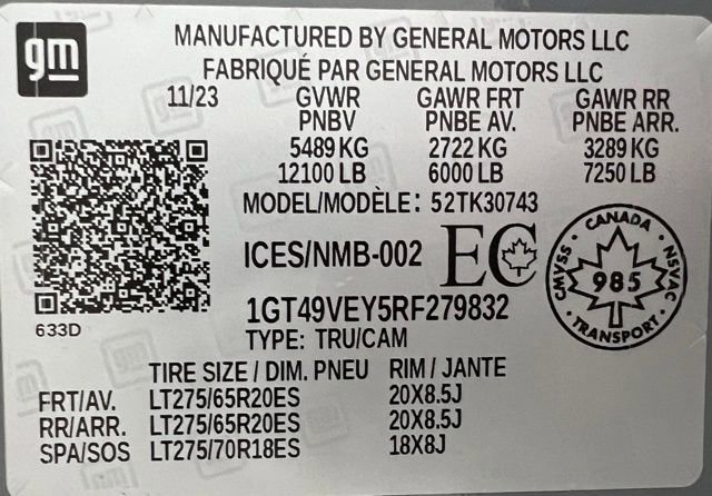 Used 2024 GMC Sierra 3500 AT4 w/ AT4 Premium Plus Package image 56