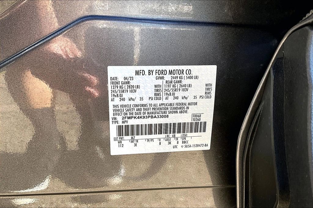 Certified 2023 Ford Edge Titanium w/ Cargo Accessory Package AWD/4WD image 35