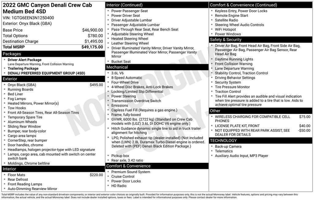 Certified 2022 GMC Canyon Denali image 6