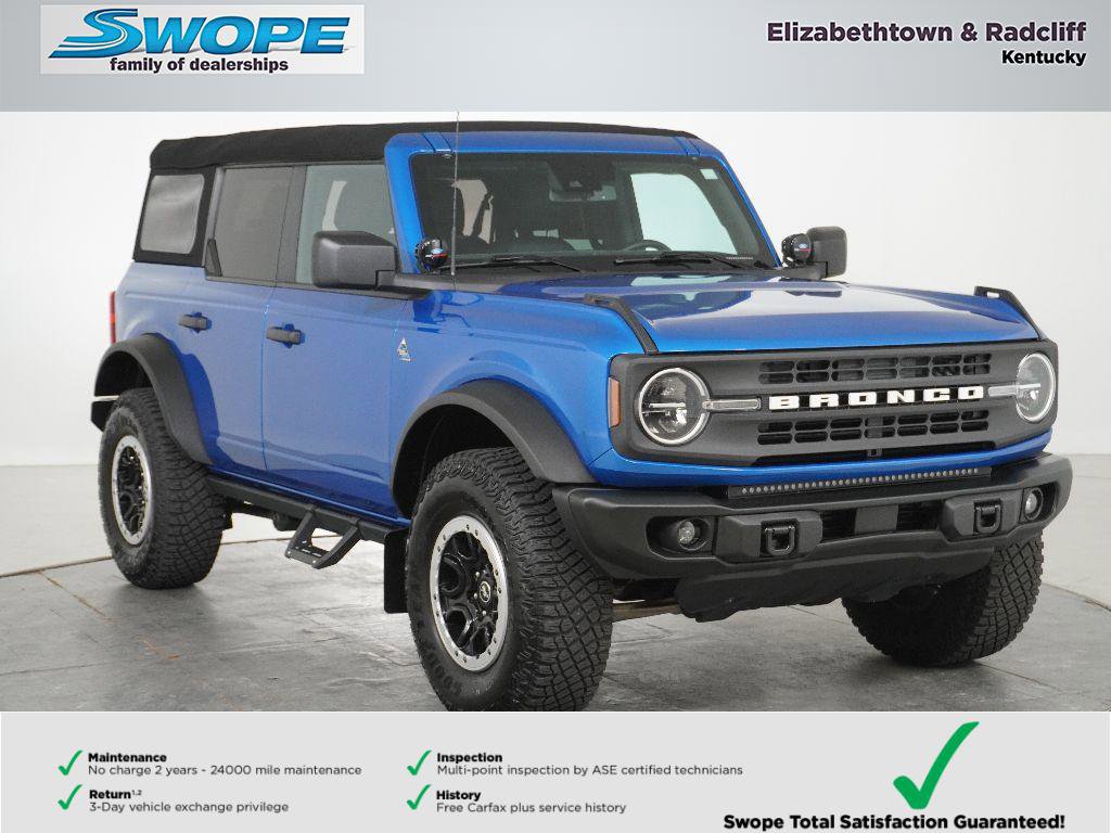Certified 2023 Ford Bronco Black Diamond w/ Sasquatch Package