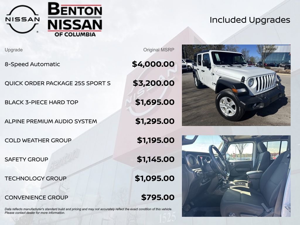 Used 2022 Jeep Wrangler Unlimited Sport image 6