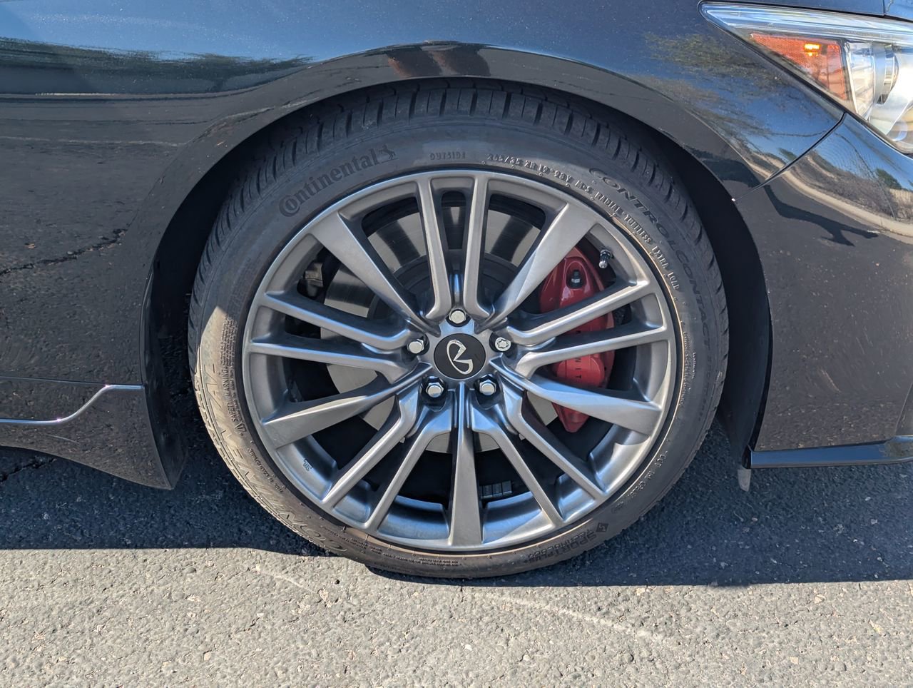 Certified 2023 INFINITI Q50 Red Sport 400 w/ Black Opal Edition RWD image 10