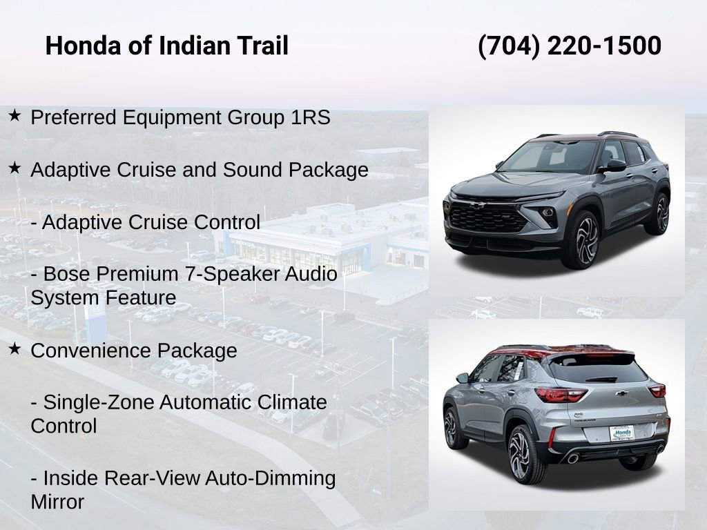 Used 2025 Chevrolet TrailBlazer RS w/ Convenience Package image 6