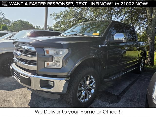 Used 2015 Ford F150 Lariat w/ Equipment Group 502A Luxury