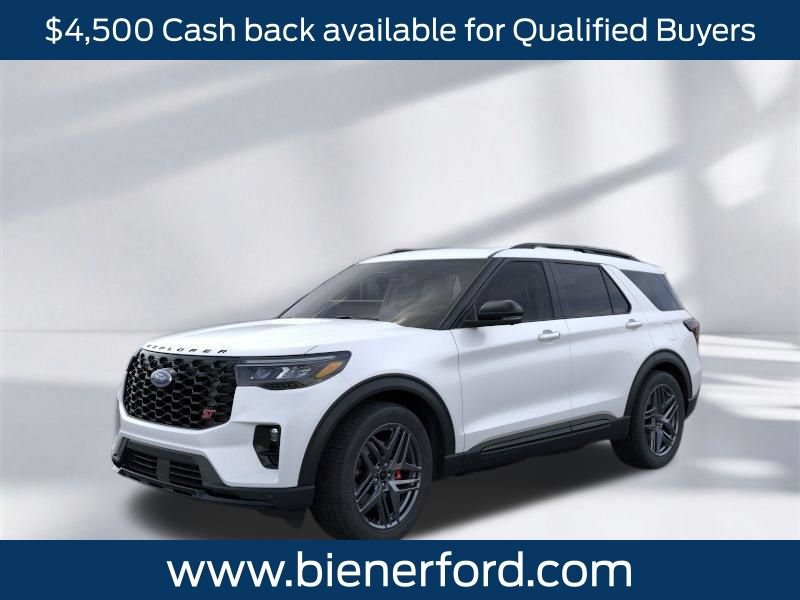 New 2026 Ford Explorer ST w/ Sun And Sound Package AWD/4WD 360° Tour
