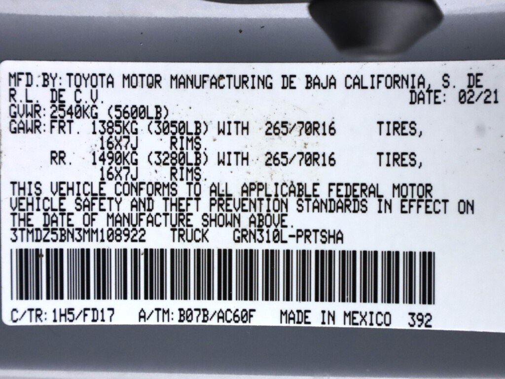 Used 2021 Toyota Tacoma TRD Off-Road image 40