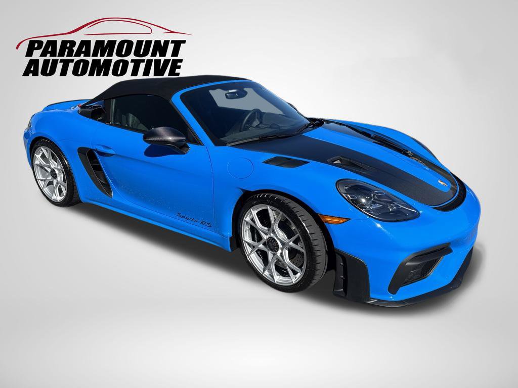 Used 2025 Porsche 718 Boxster Spyder RS w/ Weissach Package RWD image 4