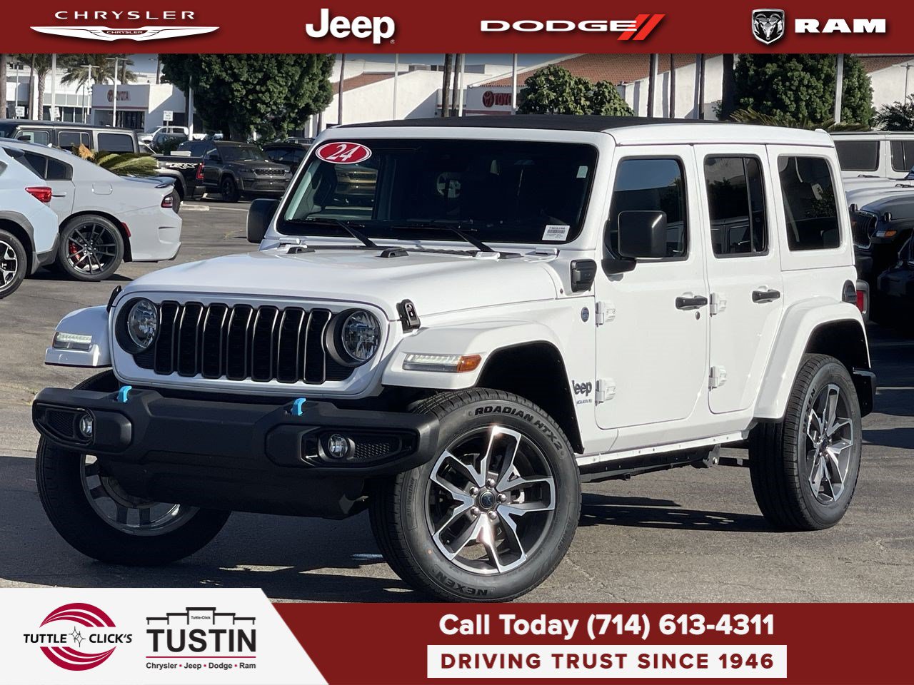 Used 2024 Jeep Wrangler Unlimited AWD/4WD image 1