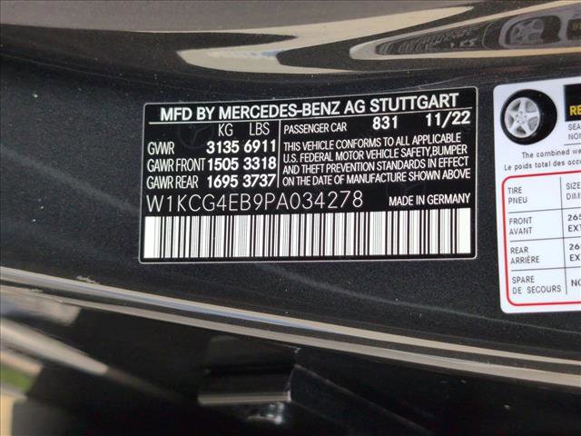 Certified 2023 Mercedes-Benz EQS 580 4MATIC Sedan image 25